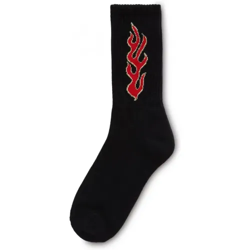 Flammensocken - Schwarz, Logo Gestickt - Vans - Modalova