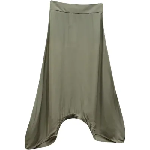 Pre-owned Silk bottoms , female, Sizes: S - Yves Saint Laurent Vintage - Modalova