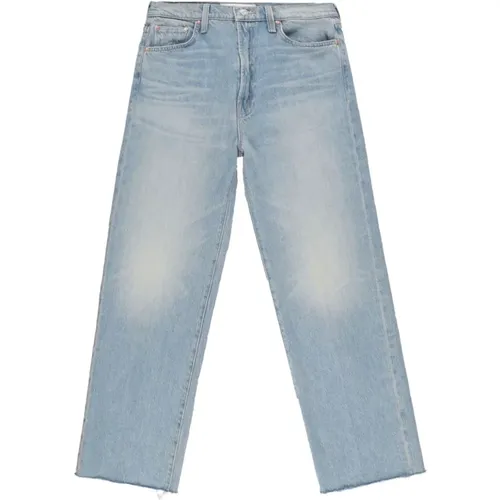 High-Waist Denim Hose Mother - Mother - Modalova