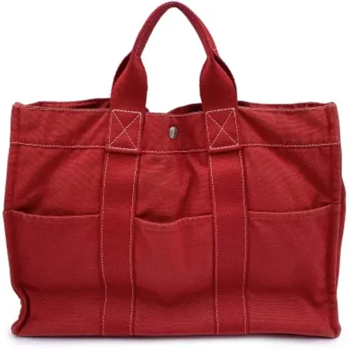 Pre-owned Cotton totes , female, Sizes: ONE SIZE - Hermès Vintage - Modalova