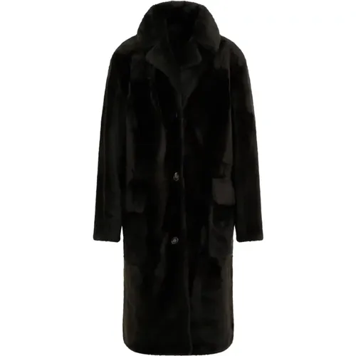 Luxurious Shearling Jacket Aw24 , female, Sizes: M, S - Yves Salomon - Modalova