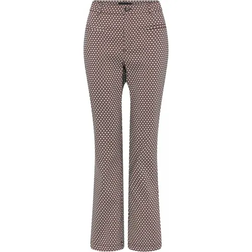 Straight Trousers , female, Sizes: M, 2XL, 4XL, L, 3XL, XS, XL - C.Ro - Modalova