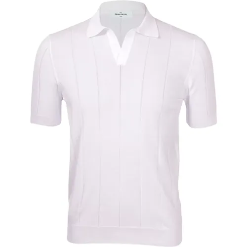 Retro Polo T-shirt , male, Sizes: XL, 2XL, L, M - Paolo Fiorillo Capri - Modalova