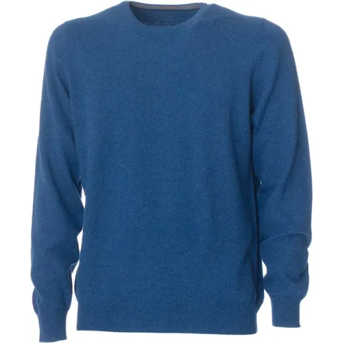 Slim Fit Wool Cashmere Sweater , male, Sizes: 3XL - Gran Sasso - Modalova