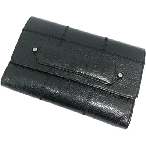 Pre-owned Leather Wallet , unisex, Sizes: ONE SIZE - Chanel Vintage - Modalova