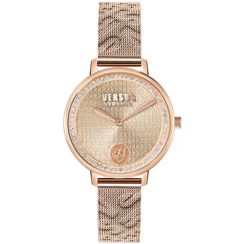 LA Villette Armbanduhr aus Edelstahl , Damen, Größe: ONE Size - Versus Versace - Modalova