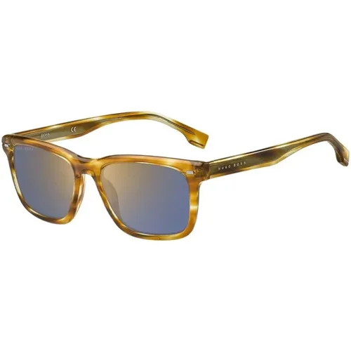 Sonnenbrille , Herren, Größe: 55 MM - Hugo Boss - Modalova