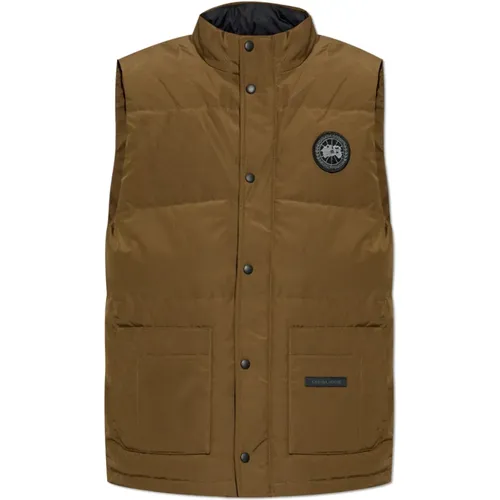 Down Vest Freestyle , male, Sizes: L, M - Canada Goose - Modalova