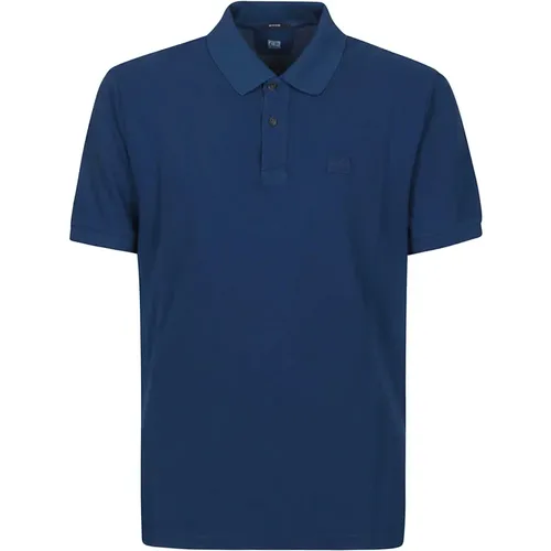 Resist Dyed Polo Shirt , Herren, Größe: M - C.P. Company - Modalova