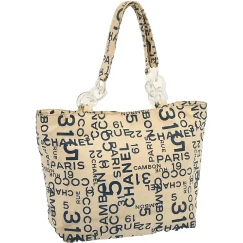 Pre-owned Canvas totes , female, Sizes: ONE SIZE - Chanel Vintage - Modalova