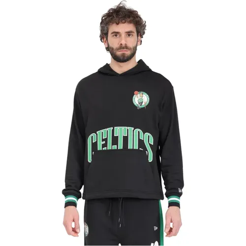 Boston Celtics NBA Arch Graphic Kapuzenpullover , Herren, Größe: L - new era - Modalova