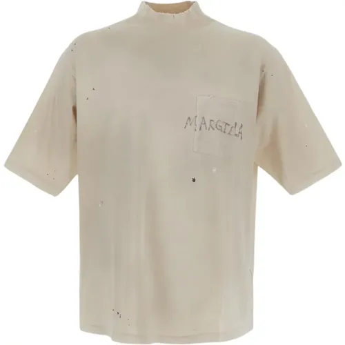 Baumwoll Logo T-Shirt - Maison Margiela - Modalova