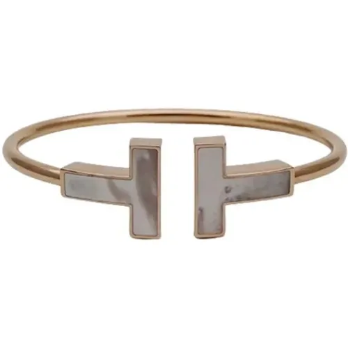 Pre-owned Rose Gold bracelets , female, Sizes: ONE SIZE - Tiffany & Co. Pre-owned - Modalova