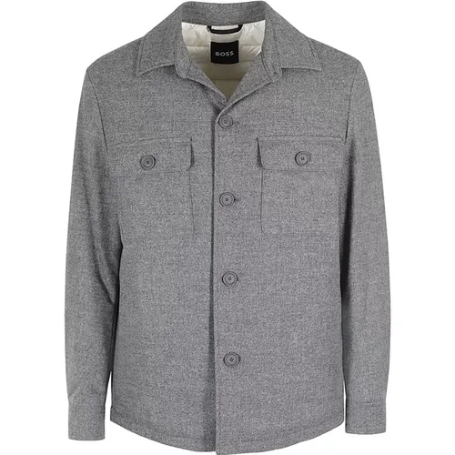 Lana Overshirt , Herren, Größe: L - Hugo Boss - Modalova