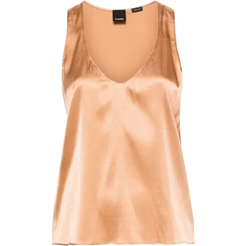 Top , female, Sizes: M, L, S, XS, 2XS - pinko - Modalova