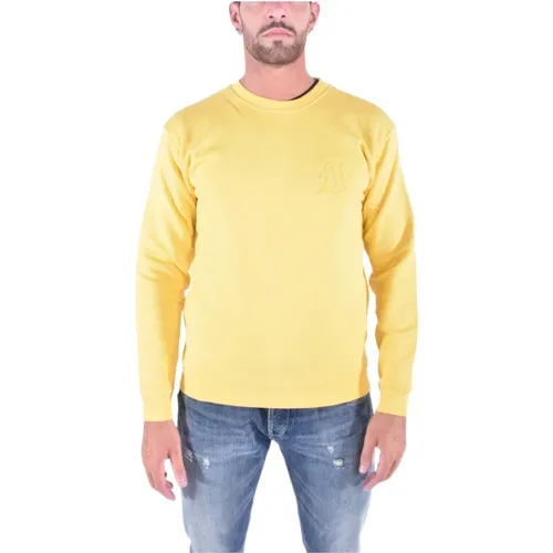 Logo Crewneck Sweatshirt , male, Sizes: XL - Dondup - Modalova