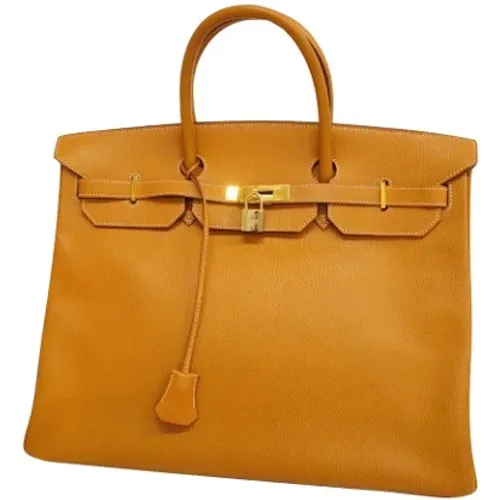 Pre-owned Leather handbags , female, Sizes: ONE SIZE - Hermès Vintage - Modalova