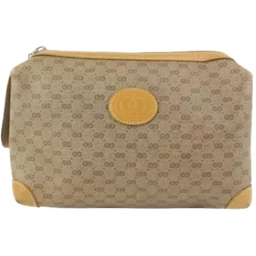 Coated Canvas Gucci Bags , female, Sizes: ONE SIZE - Gucci Vintage - Modalova