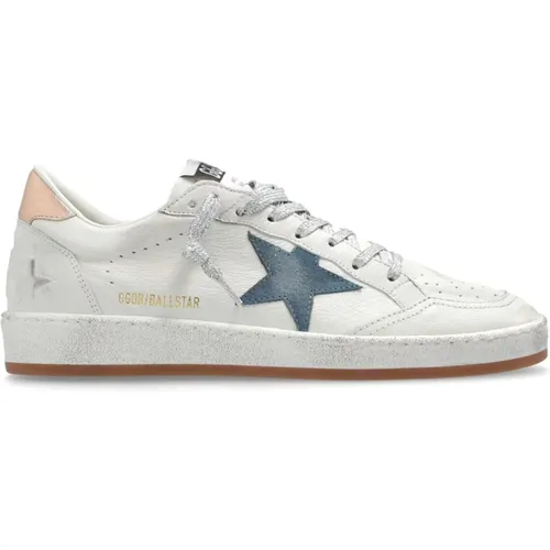 Perforated Star Sneakers , female, Sizes: 7 UK, 4 UK, 6 UK, 5 UK - Golden Goose - Modalova