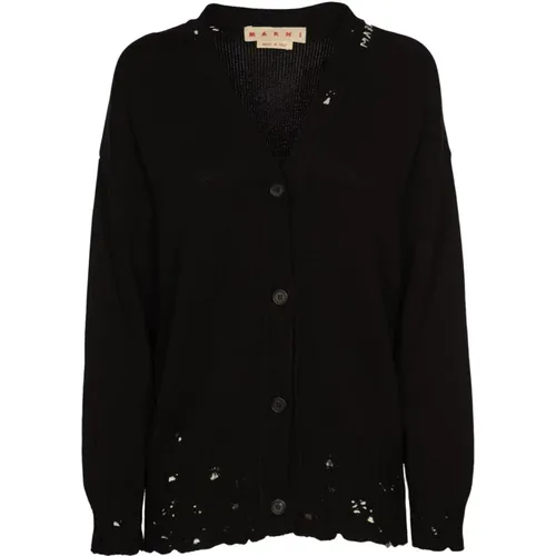 Cardigan Sweaters , female, Sizes: XS, 2XS, XL, 3XL, 2XL - Marni - Modalova