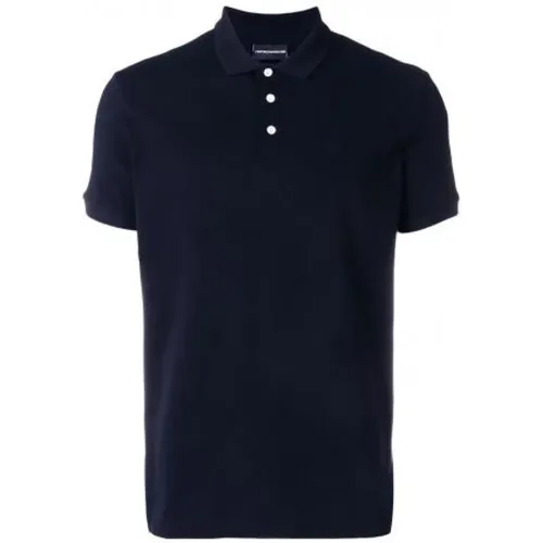Classic Cotton Polo Shirt , male, Sizes: XL, M, 2XL, 3XL, L - Emporio Armani - Modalova