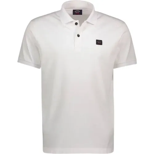 Polo aus Bio-Baumwolle mit Heritage-Logo , Herren, Größe: XL - PAUL & SHARK - Modalova