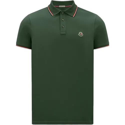 Tricolor Polo Shirt Moncler - Moncler - Modalova