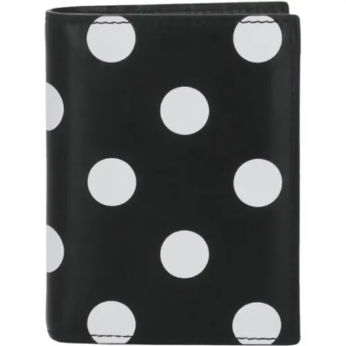 Polka Dot Leather Wallet , unisex, Sizes: ONE SIZE - Comme des Garçons - Modalova