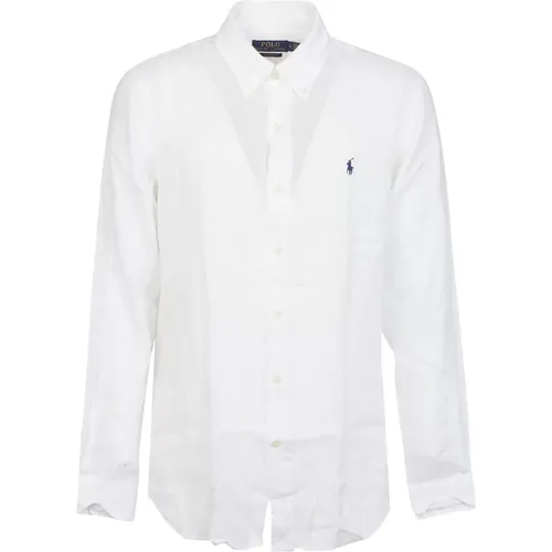 Sporty Long Sleeve Shirt , male, Sizes: XL, 2XL - Ralph Lauren - Modalova