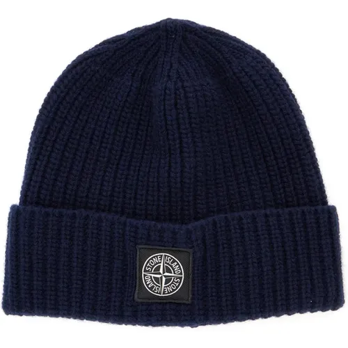 Wool Hats for Stylish Look , male, Sizes: ONE SIZE - Stone Island - Modalova