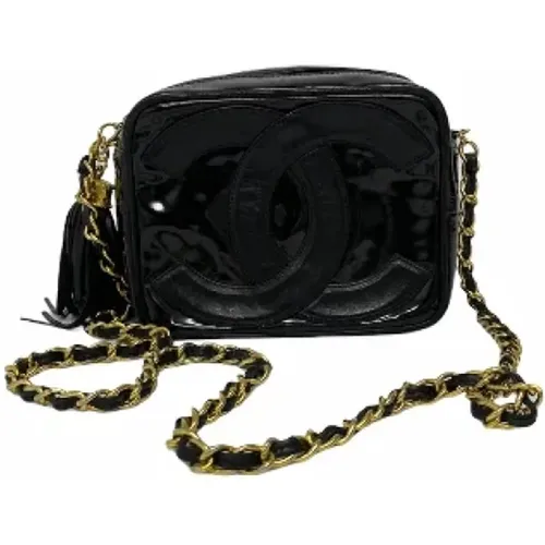 Vintage Leather Crossbody Camera Bag , female, Sizes: ONE SIZE - Chanel Vintage - Modalova