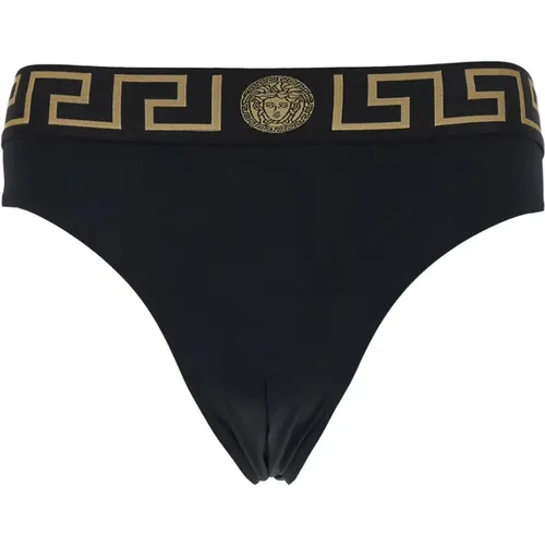 Sea Clothing Iconic Greca Slip , male, Sizes: L, S - Versace - Modalova