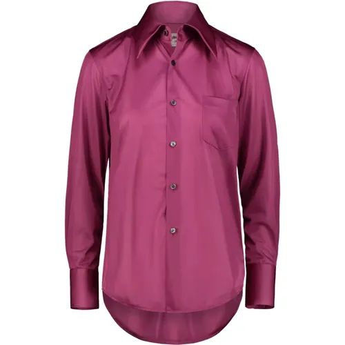 Technical Fabric Shirt , female, Sizes: M - Comme des Garçons - Modalova