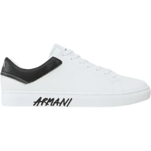 Low Top Sneakers , male, Sizes: 9 UK - Armani Exchange - Modalova
