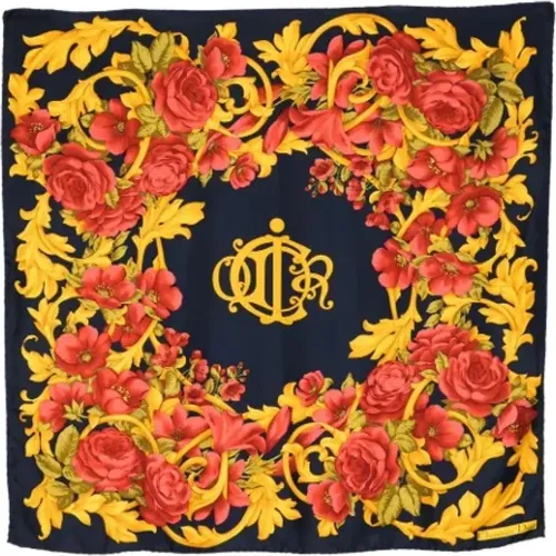 Pre-owned Silk scarves , female, Sizes: ONE SIZE - Dior Vintage - Modalova