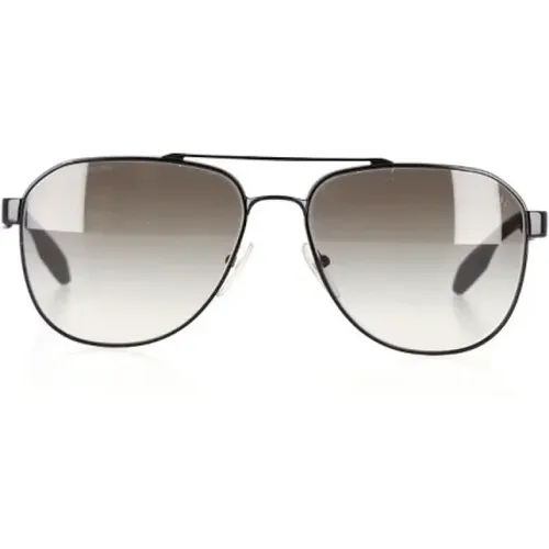 Pre-owned Metal sunglasses , male, Sizes: ONE SIZE - Prada Vintage - Modalova
