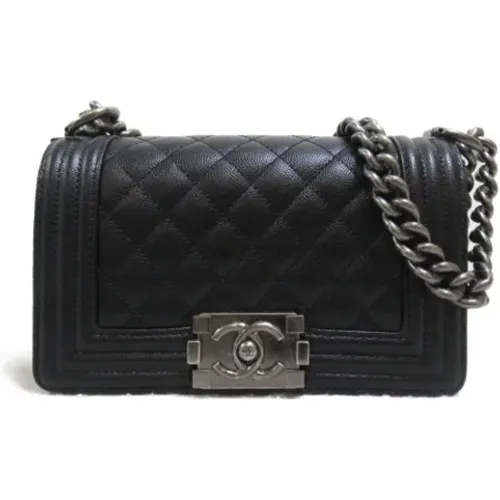 Pre-owned Leather chanel-bags , female, Sizes: ONE SIZE - Chanel Vintage - Modalova