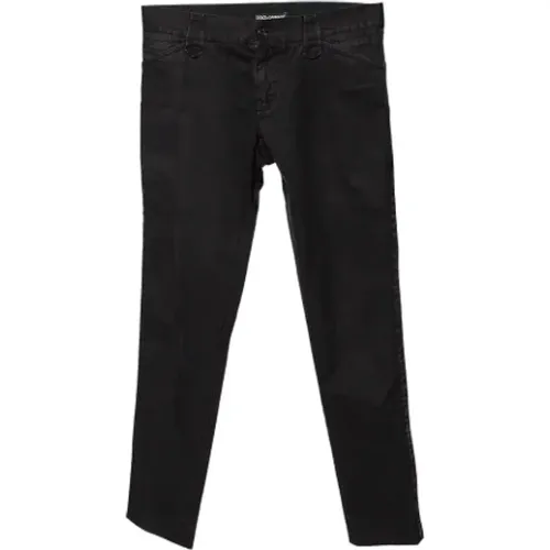 Pre-owned Cotton jeans , female, Sizes: S - Dolce & Gabbana Pre-owned - Modalova