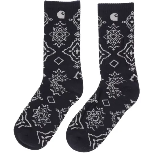 Schwarze Verse Socken Barock Stickerei - Carhartt WIP - Modalova