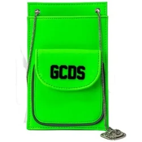 Grüne Schultertasche mit Reißverschluss - Gcds - Modalova