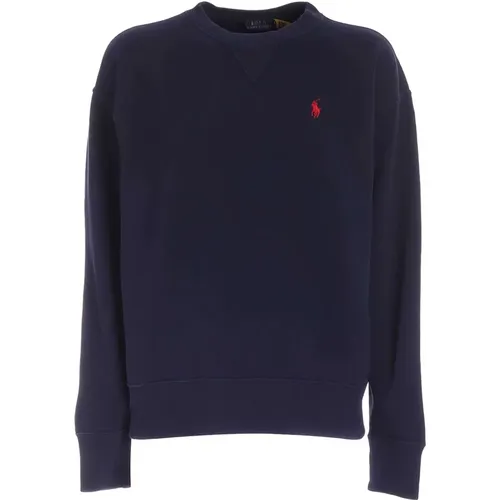 Logo Bestickter Pullover , Damen, Größe: L - Polo Ralph Lauren - Modalova