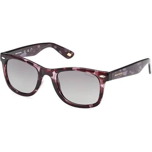 Polarisierte Havana Sonnenbrille Se6216-55D - Skechers - Modalova