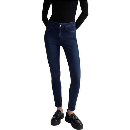 High-waisted Skinny Jeans , female, Sizes: W25, W24, W32 - Liu Jo - Modalova