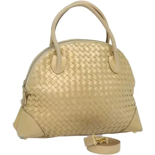 Pre-owned Leather handbags , female, Sizes: ONE SIZE - Bottega Veneta Vintage - Modalova