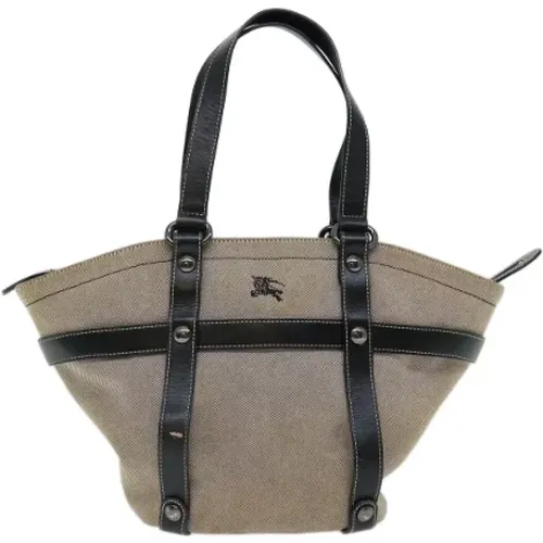 Pre-owned Canvas handbags , female, Sizes: ONE SIZE - Burberry Vintage - Modalova