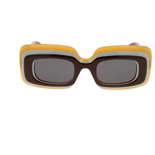 Stylische Sonnenbrille , unisex, Größe: ONE Size - Loewe - Modalova