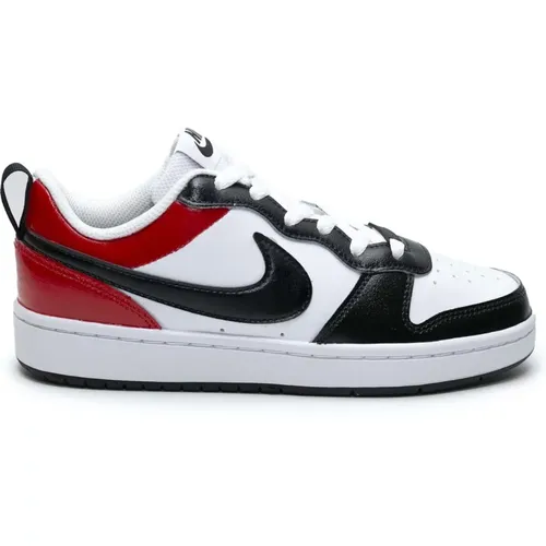 Sneakers Air Force 1 Schwarz Rot , Damen, Größe: 37 1/2 EU - Nike - Modalova