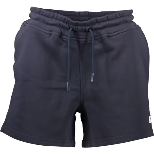 Sportliche Blaue Damen Shorts mit Elastischem Bund - K-way - Modalova