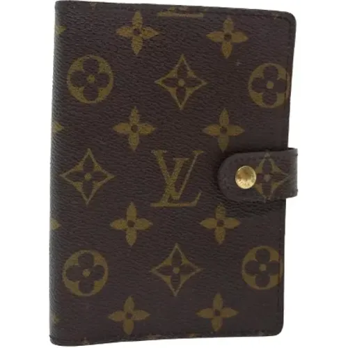 Pre-owned Coated canvas home-office , female, Sizes: ONE SIZE - Louis Vuitton Vintage - Modalova