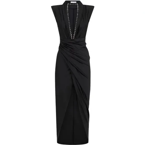 Elegant Dress , female, Sizes: M, S - Amen - Modalova
